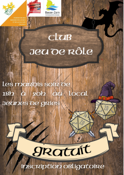 2025 - jeu de role - affiche