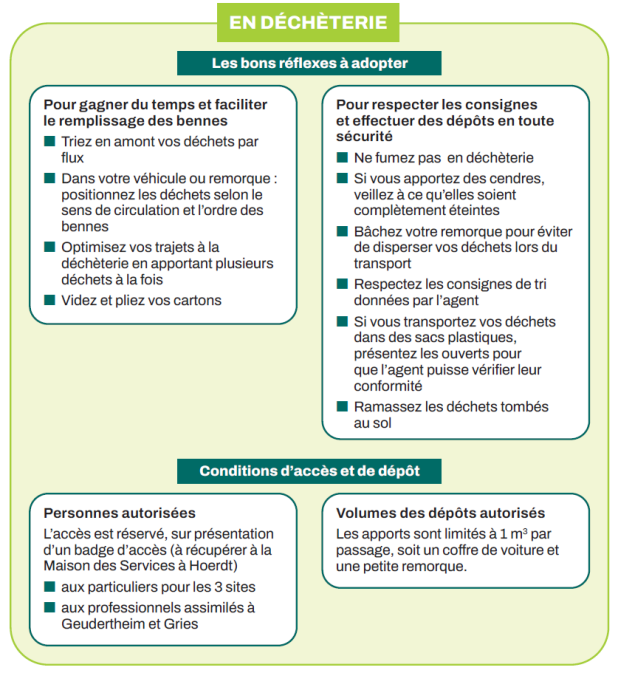 condtions et bons réflexes_déchèteries